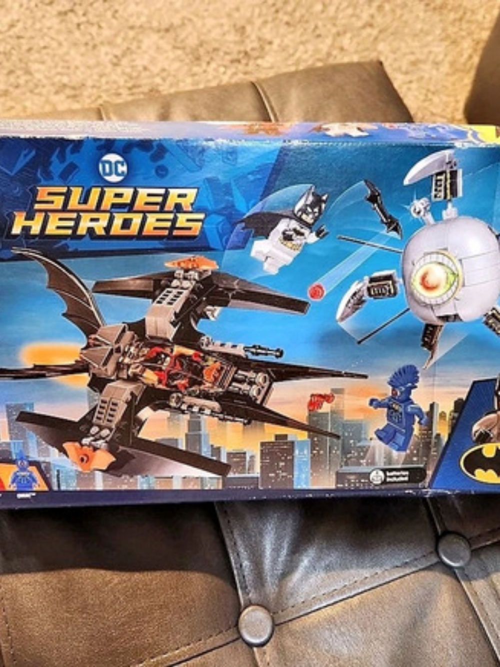 New LEGO Batman: Brother Eye Takedown DC Super Heroes Set 76111 Damaged Box